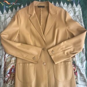 Vintage Prada Butterscotch Leather Jacket